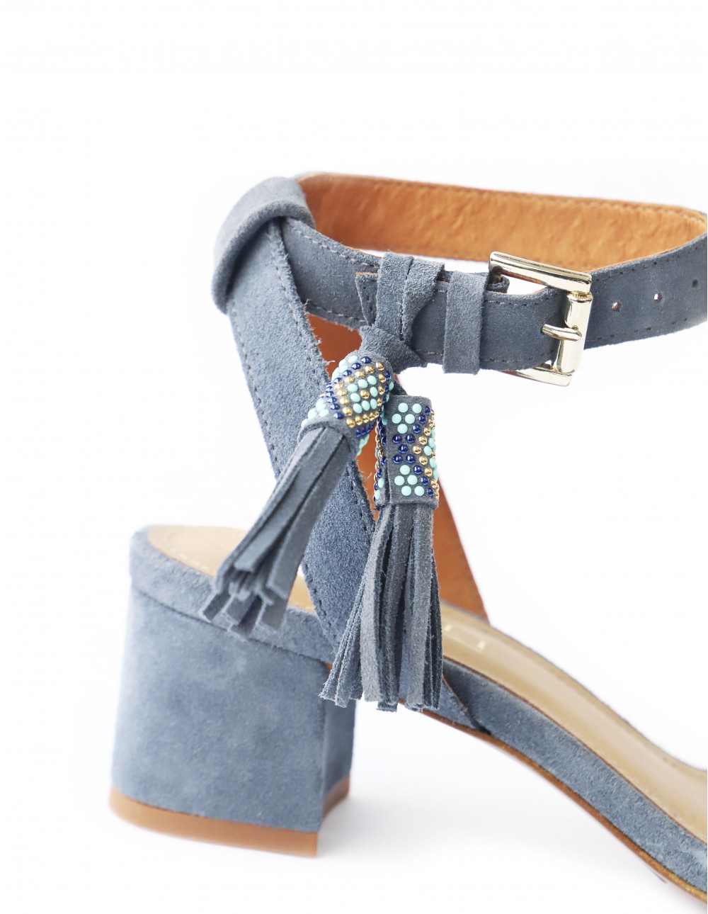 Cecile blue Sandals 2