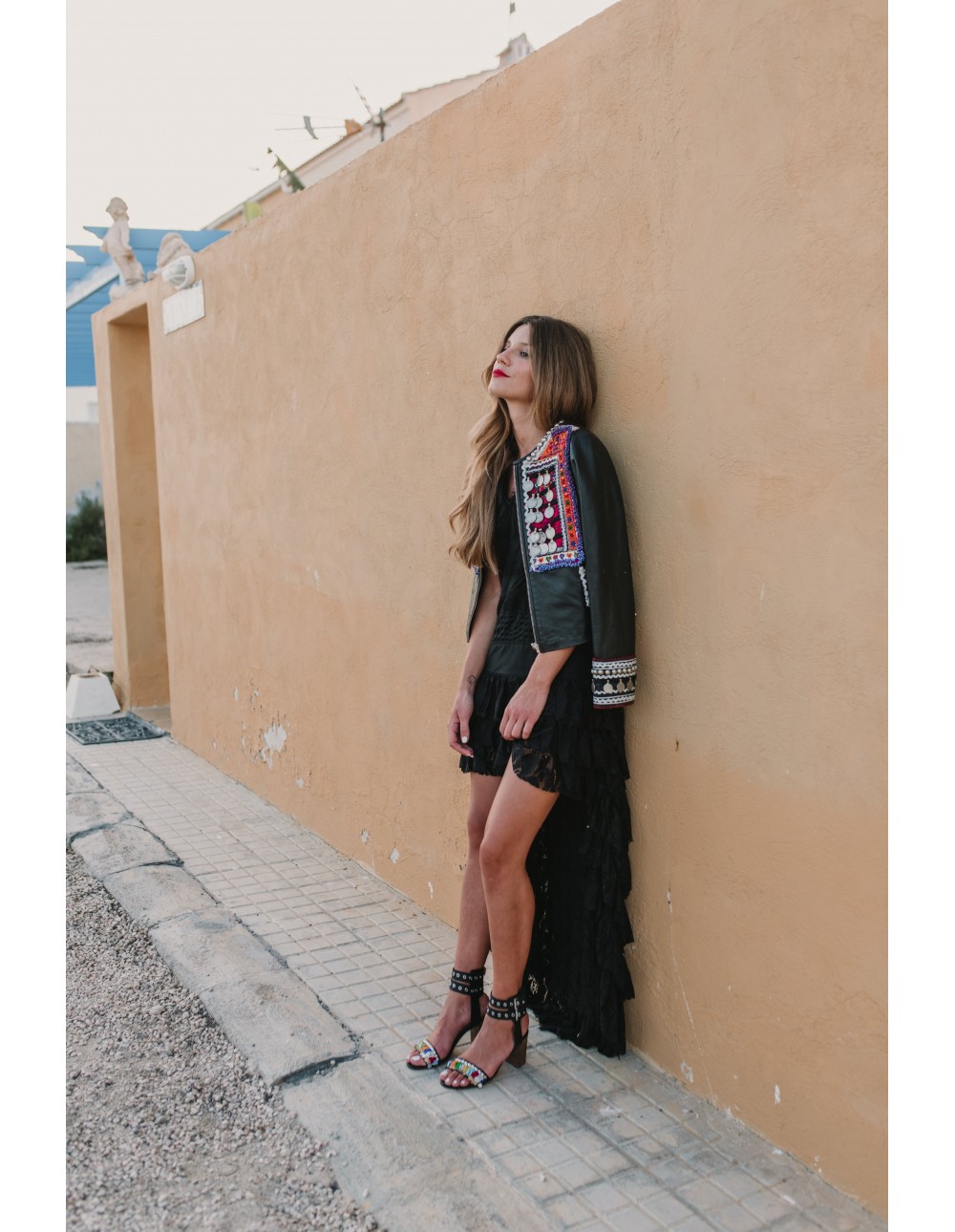 Sicily red heel sandals 2