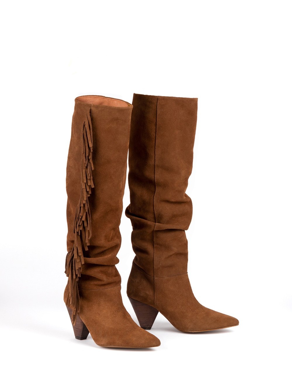 Gisele fringed boot 2
